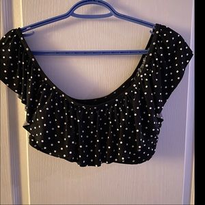 La vie en rose Aqua Swim Top